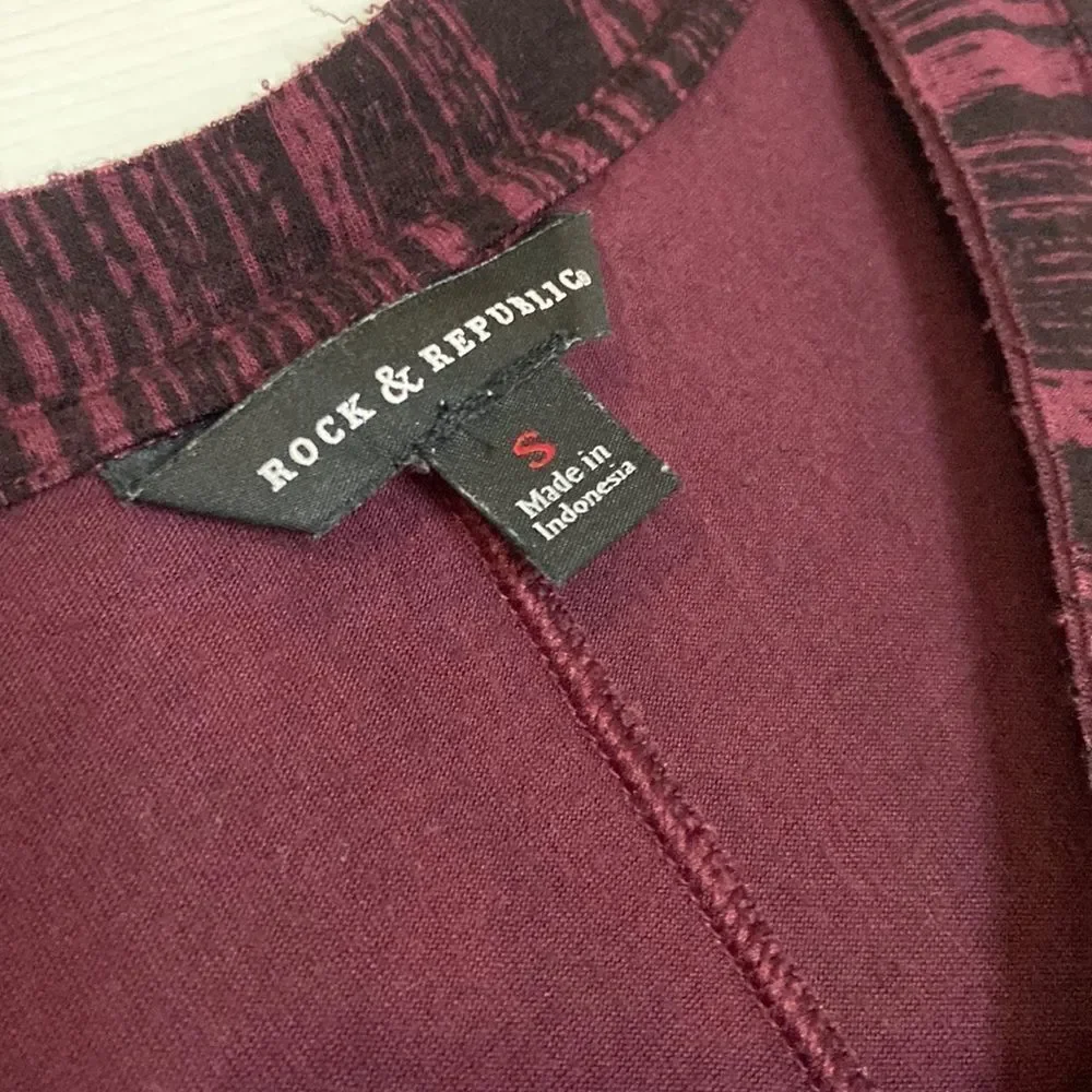 Rock & Republic Striped Design Shirt - Picture 3 of 5